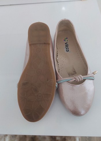 Pembe Blok Topuklu Kadın Babet - Görsel 3