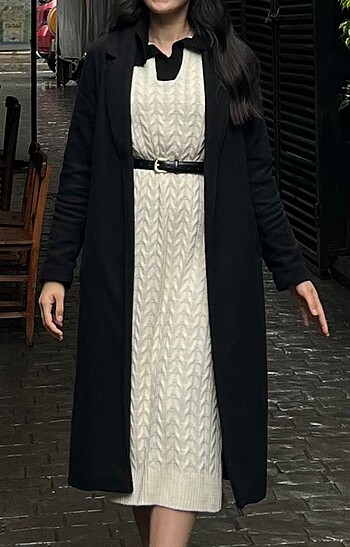 Triko Uzun Elbise