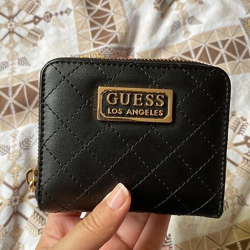 Guess mini siyah cüzdan