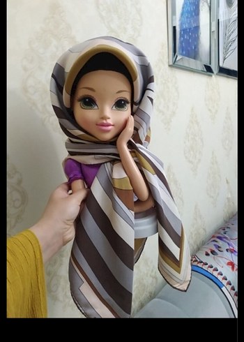 Beden çeşitli Renk Çok Renkli Şeffaf Kadın Fular