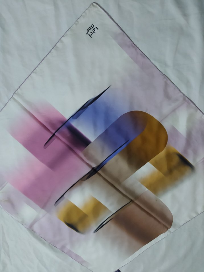 levidor ipek eşarp - Görsel 3