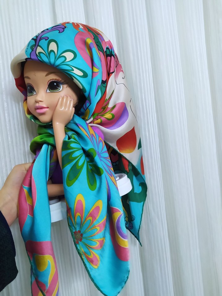 sarar ipek eşarp - Görsel 5