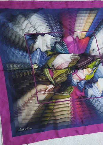 silk home ipek eşarp - Görsel 2