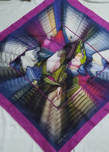 silk home ipek eşarp - Görsel 4