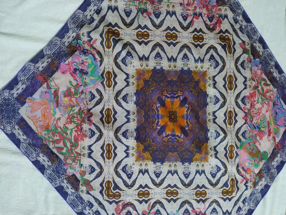 Aker İpek eşarp - Görsel 5