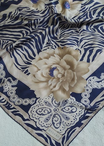 orijinal Vakko ipek eşarp - Görsel 7