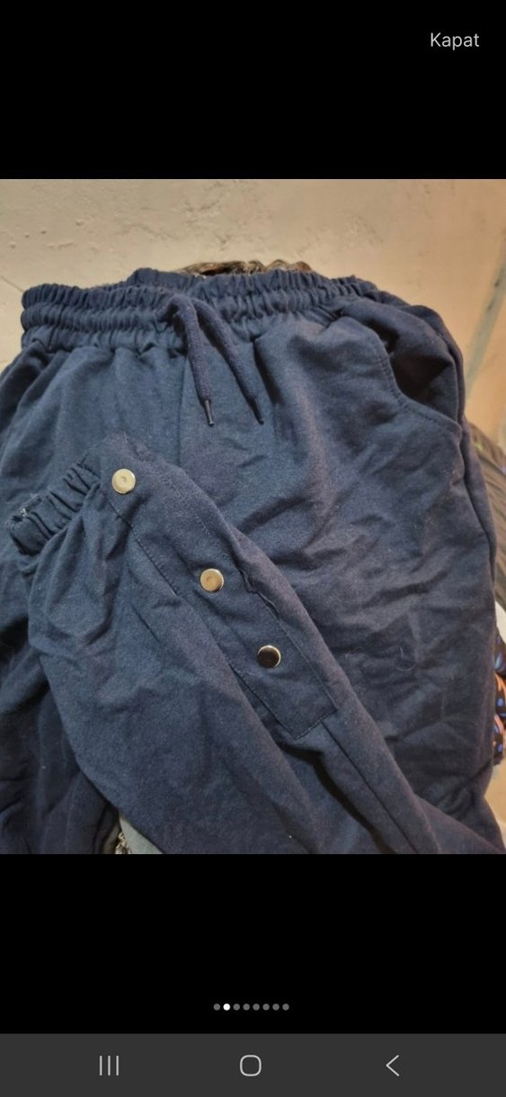 Bayan eşofman altı acik gri . antrasit. lacivert.siyah renklerde - Görsel 2