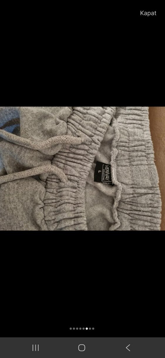 Bayan eşofman altı acik gri . antrasit. lacivert.siyah renklerde - Görsel 4