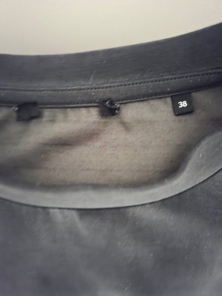 koyu gri antrasit modal kumaş sweatshirt - Görsel 2