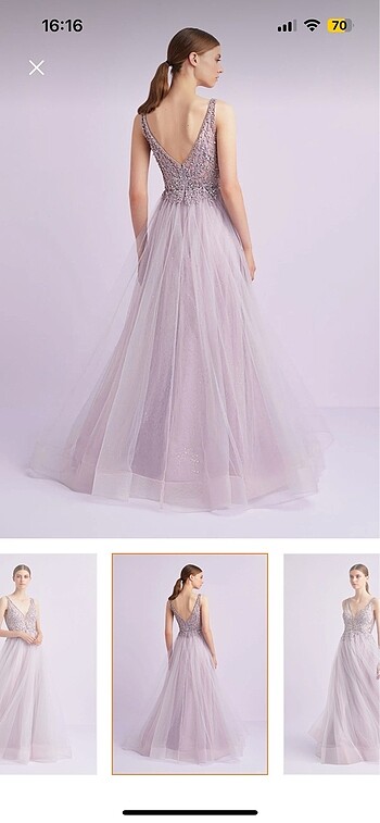 Oleg Cassini elbise - Görsel 2