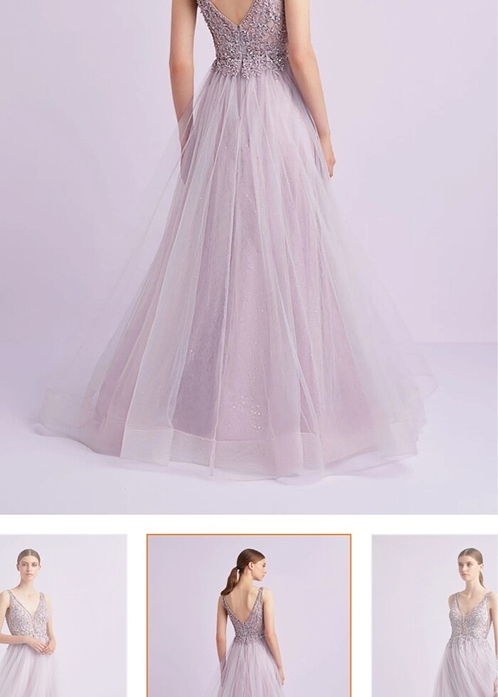 Oleg Cassini elbise - Görsel 2