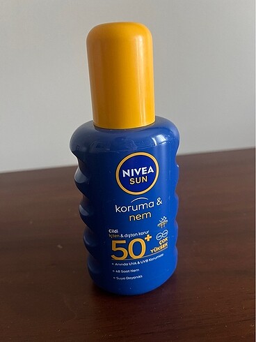 Nivea Sun spf50 koruma&nem güneş kremi