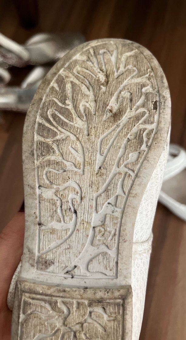 Beyaz Kız Çocuk Babet Ayakkabı - Görsel 2