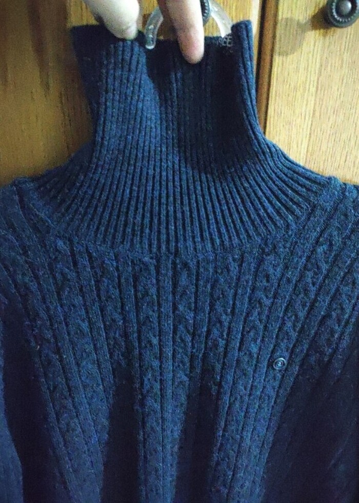 Boğazlı kışlık kazak - Görsel 2