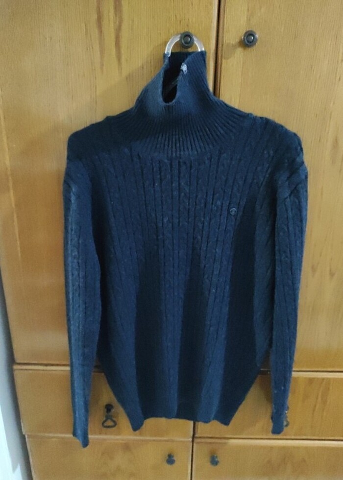 Boğazlı kışlık kazak - Görsel 3