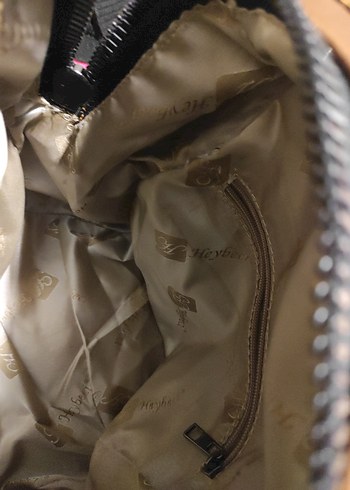 Deri Kahverengi Yılan Desenli Kadın Çanta - Görsel 7