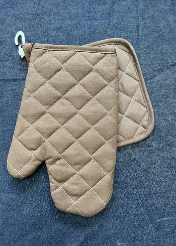 Nakışlı Fırın Eldiveni ve  tutamacı - Görsel 3