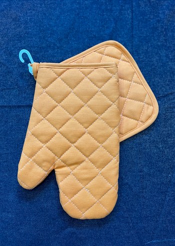 Nakışlı Fırın Eldiveni ve  tutamacı - Görsel 2