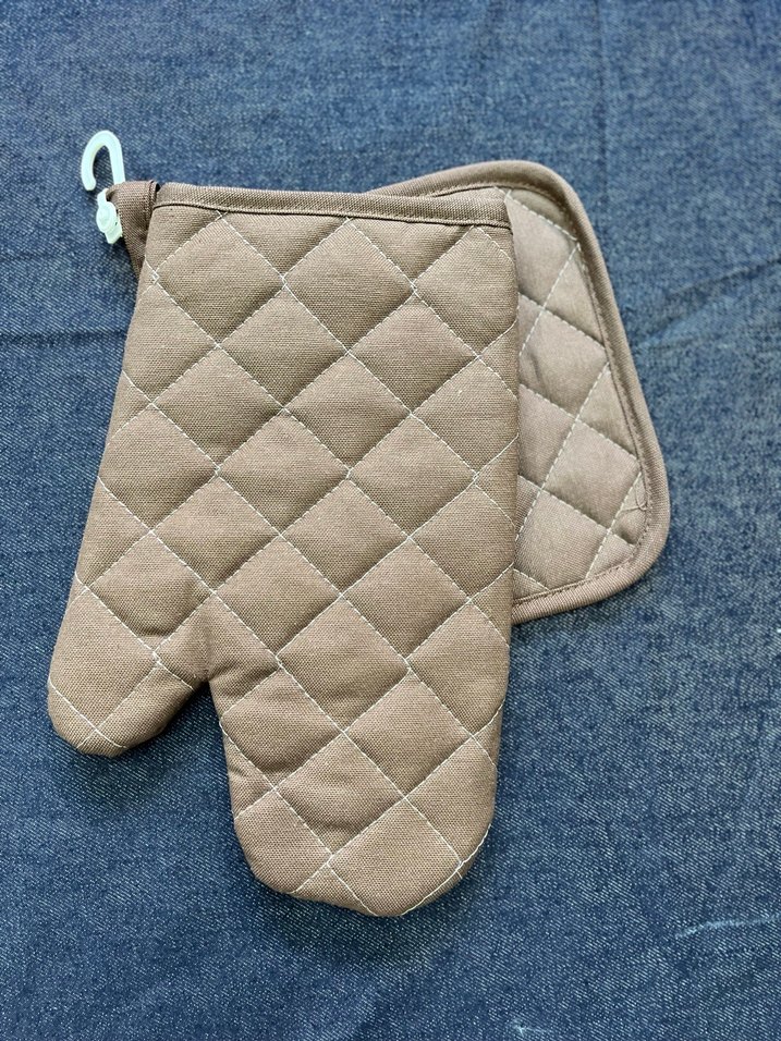 Nakışlı Fırın Eldiveni ve  tutamacı - Görsel 3