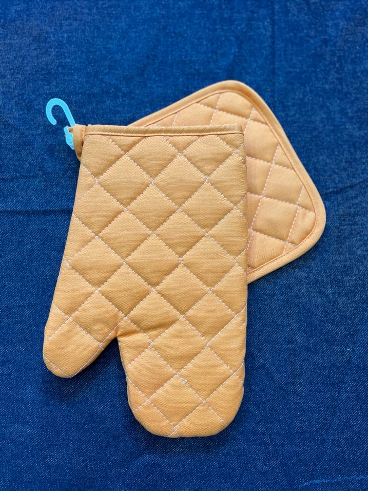 Nakışlı Fırın Eldiveni ve  tutamacı - Görsel 2