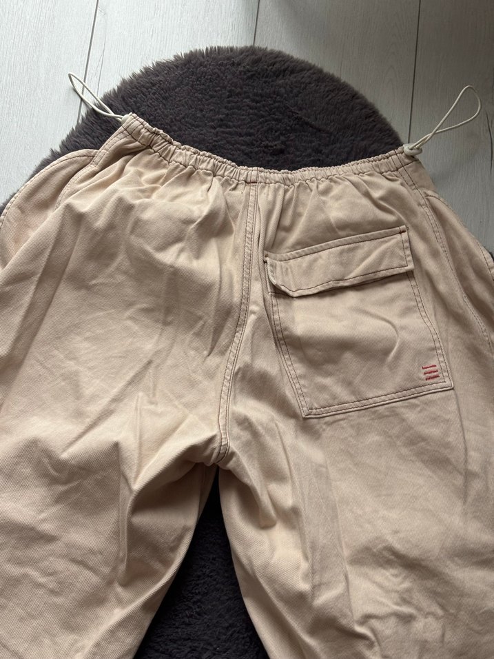 Bej Krem Bdg Jeans Urban Outfitters Kumaş Cargo Pants - Görsel 5