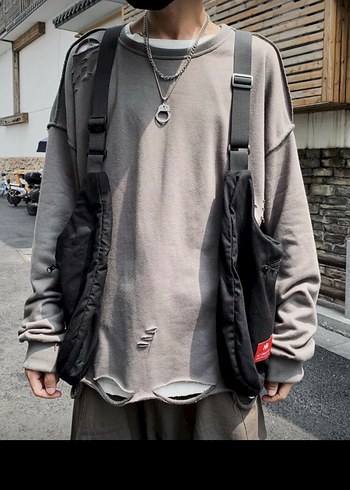 Salaş Kesim Siyah Kadın Uzun Çanta Çapraz Yelek gibi Çanta - Görsel 2