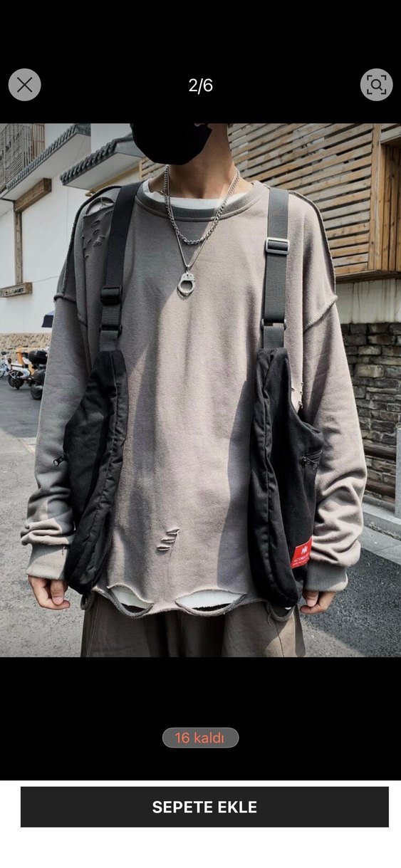 Salaş Kesim Siyah Kadın Uzun Çanta Çapraz Yelek gibi Çanta - Görsel 2