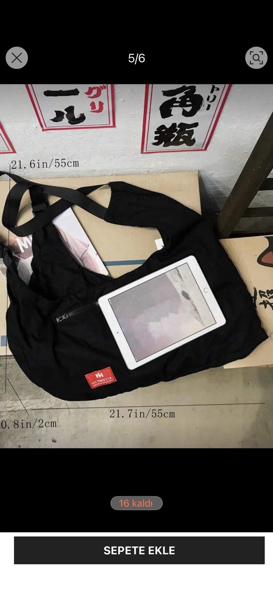Salaş Kesim Siyah Kadın Uzun Çanta Çapraz Yelek gibi Çanta - Görsel 5