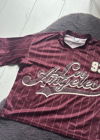 Bordo Baskılı Erkek Spor Tişörtü 93 Detaylı - Görsel 2