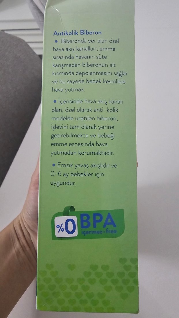 Pembe renkli bambino bebek biberonu - Görsel 4