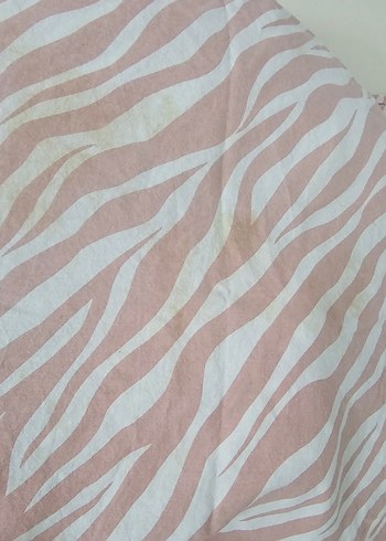 Pembe Zebra Desenli Emzirme ve Hamile Yastığı - Görsel 9