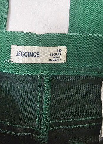 Kadın Yeşil Dar Kesim Midi Kumaş Pantolon - Görsel 6