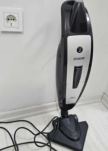 Schafer Beyaz Gri Elektrikli dikey Süpürge - Görsel 2