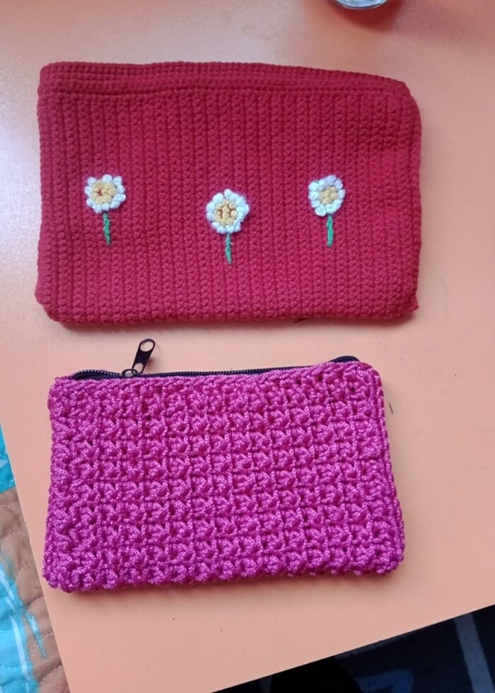 Cüzdan elişi  örgü cuzdan fıyat 130 - Görsel 3