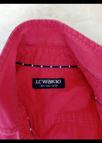 5 Yaş Beden Erkek Takım gomlel LCW alt coton markadır