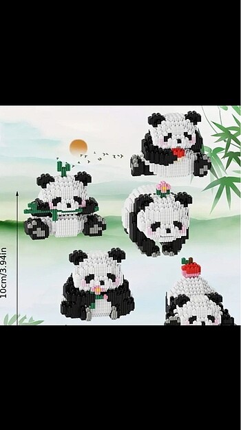  Beden Brick set pandalar