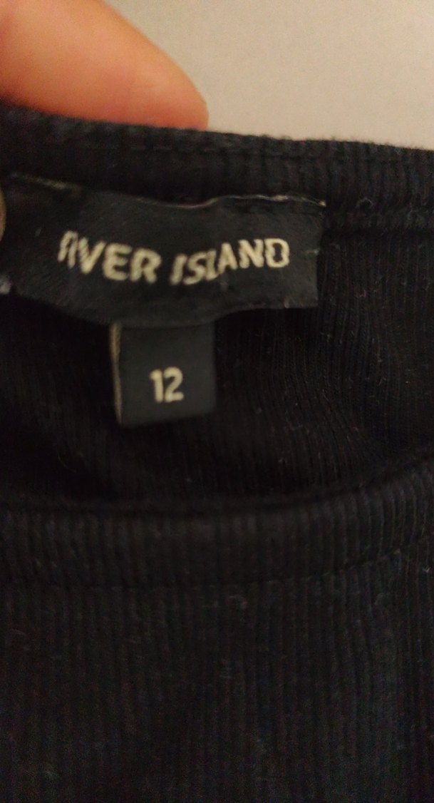 Siyah Kadın  Tişört - Görsel 2