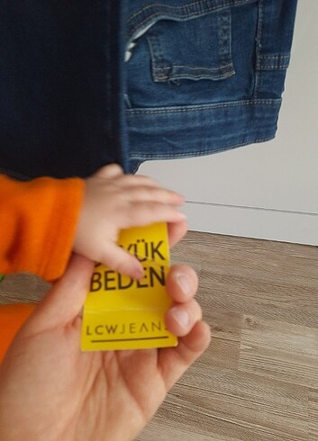 44 Beden mavi Renk Erkek kot pantolon