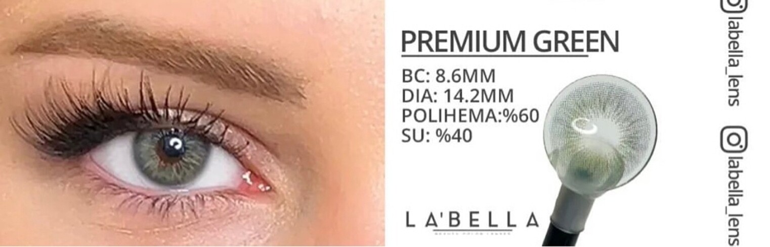 LABELLAMAFIA Labella premıum green lens