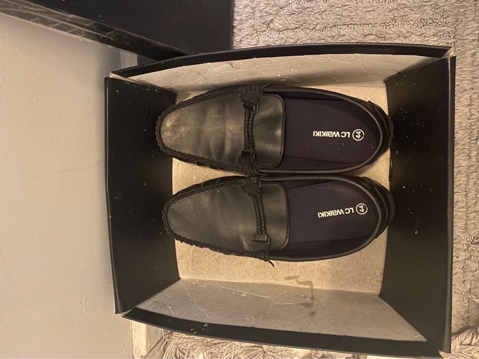 Tokalı Siyah Erkek Çocuk Loafer Ayakkabı - Görsel 2