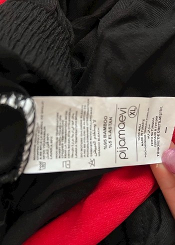 Kırmızı Siyah Erkek Spor Şortu Fermuarlı - Görsel 3