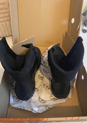 VHS marka Siyah Fermuarlı Erkek Biker Bot - Görsel 2