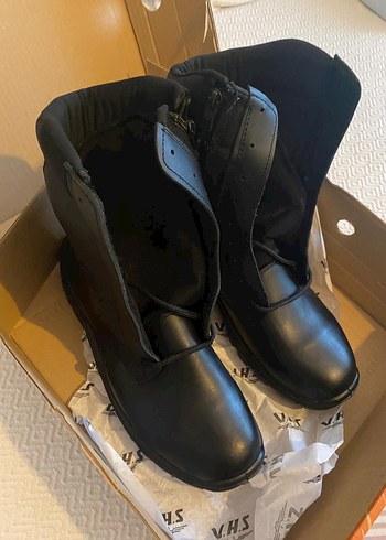 VHS marka Siyah Fermuarlı Erkek Biker Bot - Görsel 6