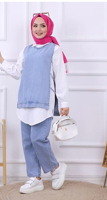 Denim kot takım ikili
