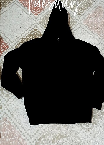 Sıfır oversize kapşonlu kışlık s beden kaliteli 