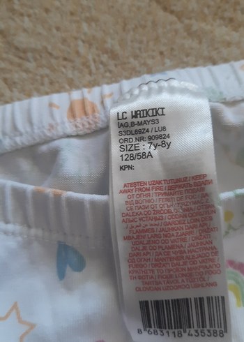 Beyaz Pastel Renkli Çocuk İç Çamaşırı - Görsel 5