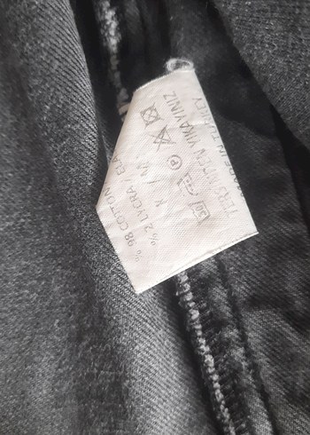 s Beden gri Renk erkek kot ceket