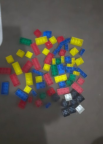 Beden Renkli Lego Blokları Seti