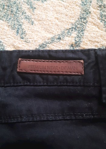 Erkek Siyah Denim Normal Boy Pantolon - Görsel 9