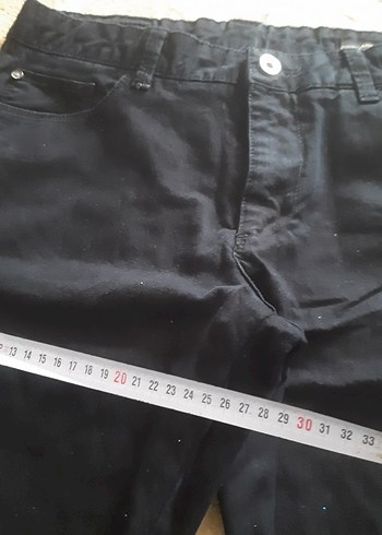 Erkek Siyah Denim Normal Boy Pantolon - Görsel 4